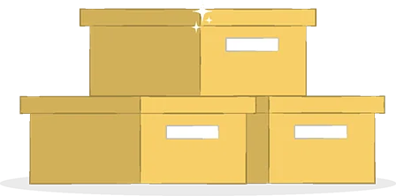 Tumpukan box Welofit siap kirim